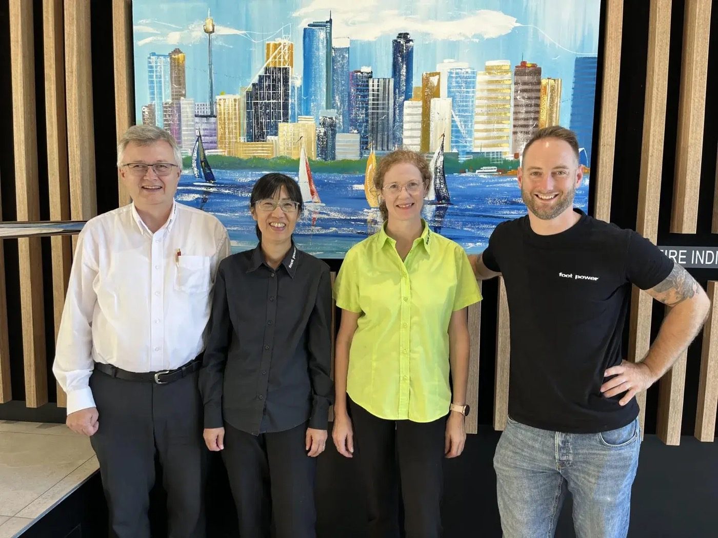 The Foot Power team — Pymble, Sydney, Australia