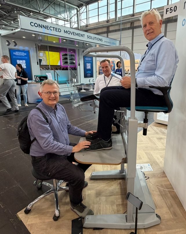 The Orthostand at the Orthostand booth during OT World