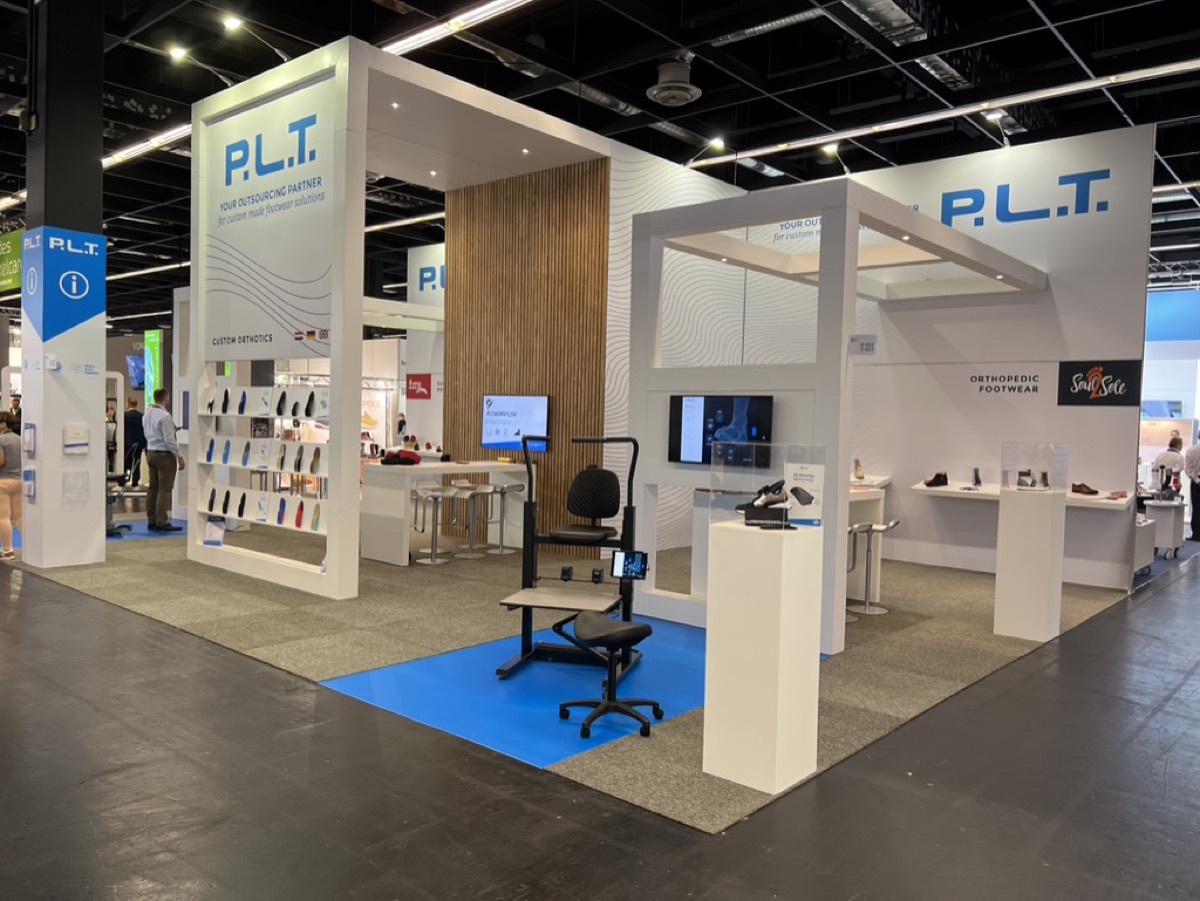 The Orthostand stand at the Orthopädie Schuh Technik fair in Cologne, 2022