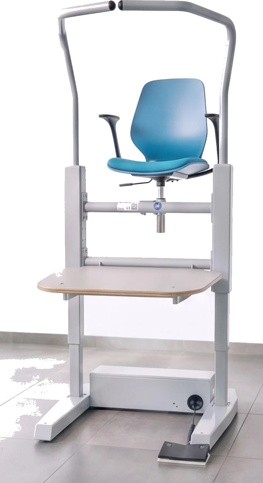 The Orthostand M30 — height-adjustable examination and treatment workstation