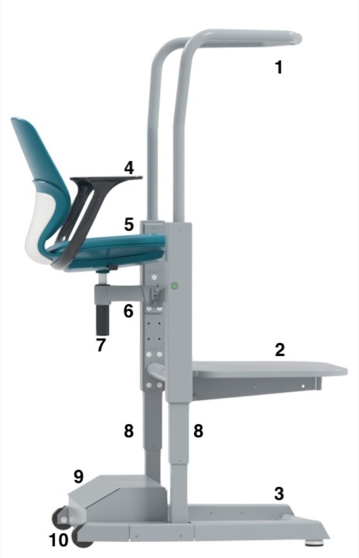 Orthostand M30 — press & media imagery