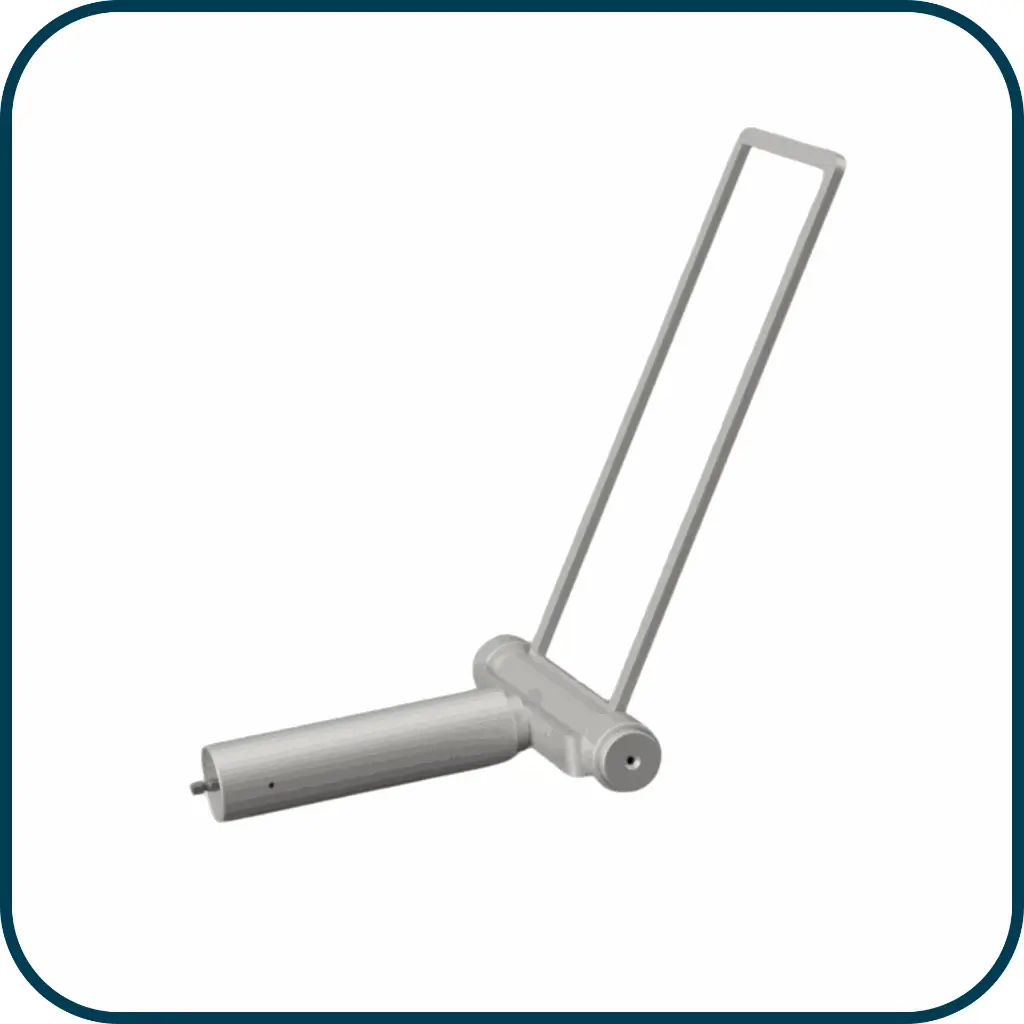 3D ScanPlate flex - to be plugged into the Leg support